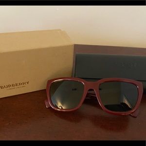 Burberry Red Sunglasses for Women
